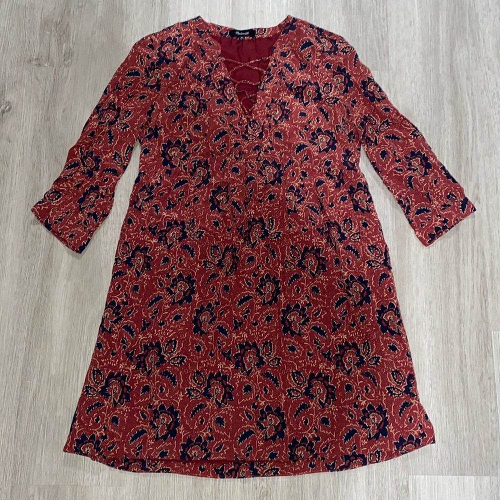 Madewell 100% Silk Dress Size XS